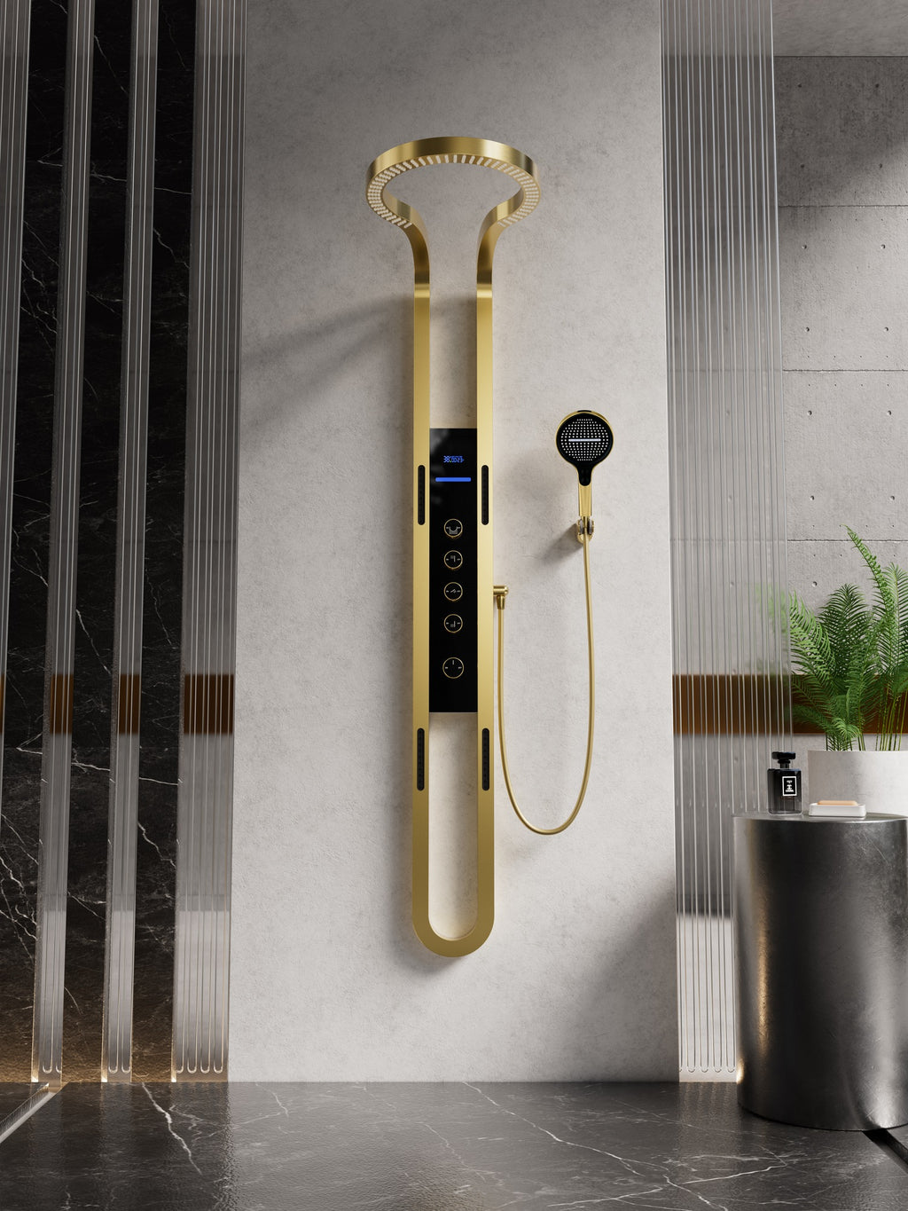 JUGRE DRS101 Shower Column with Overhead and Handheld Shower – JUGRE ...