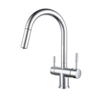 3 Way Kitchen Tap with Pull Out Hose