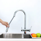 3 Way Kitchen Tap with Pull Out Hose-4