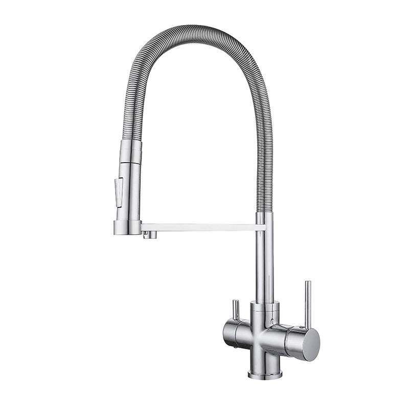 5 Way Kitchen Faucet With Pull Out 