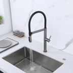 Stainless Steel Magnetic Docking Pull Out Sprayer 3-Way Mixer Tap-2
