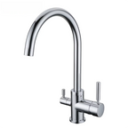 3 way tap kitchen mixer tap with filtered water lever