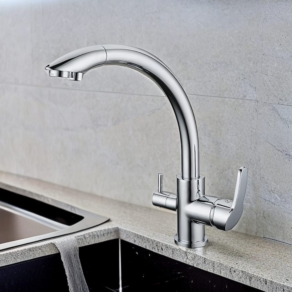 Three Way Kitchen Sink Mixer Tap 01