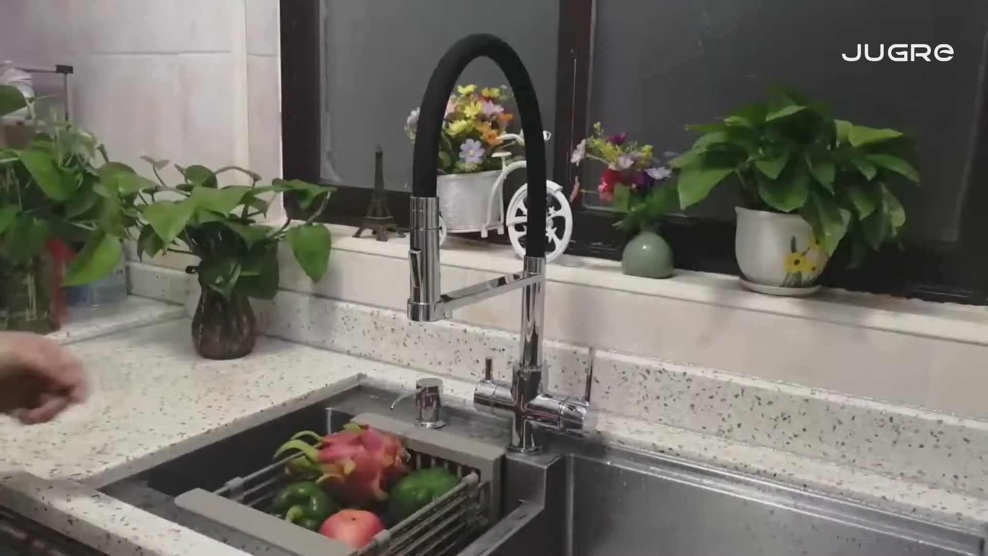 JUGRE transparent logo product video